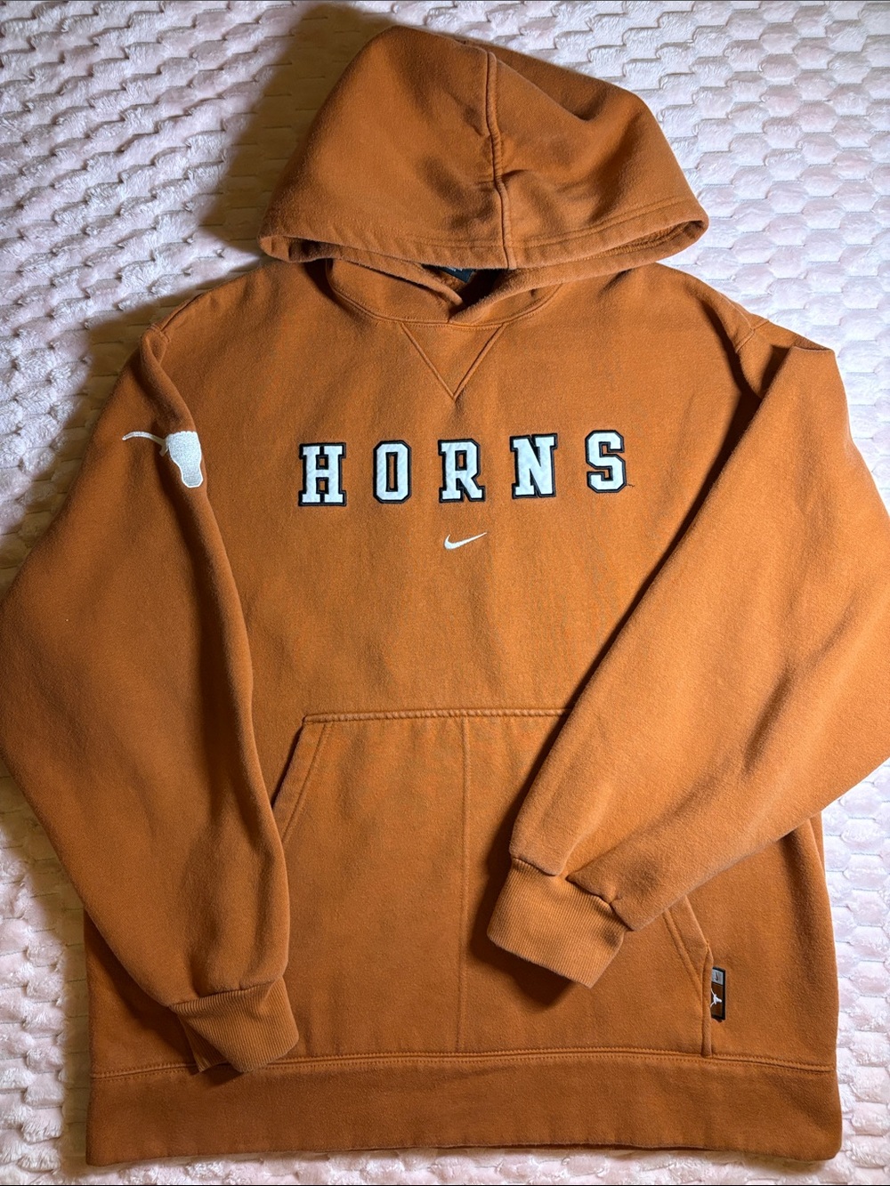 Nike Texas Longhorns Hoodie | Burnt Orange | “HORNS”